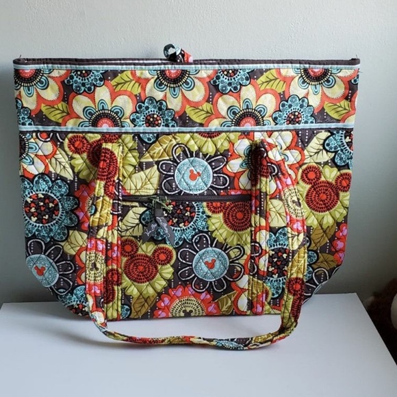 Vera Bradley Bags Vera Bradley Disney Vera Tote Mickey Pretty